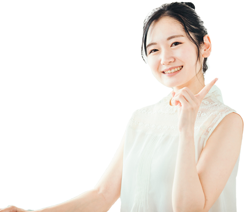 ファーストビューの女性